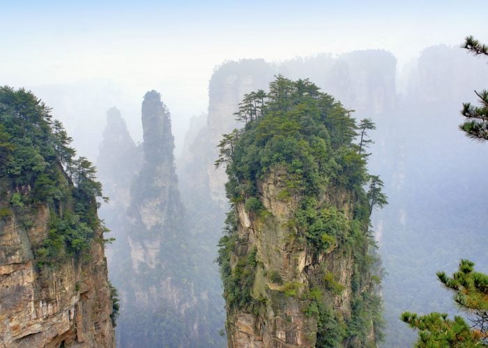 Avatar Mountain in Yuanjiajie Scenic Area